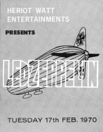 1970 Led Zeppelin and BJH Edinburgh programme - click to download whole programme as pdf file